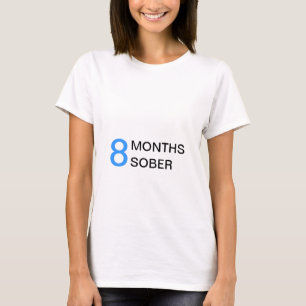 T-shirt Maternité sobère de 8 mois