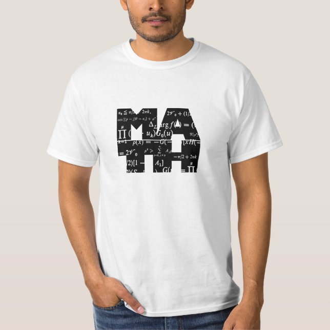T-shirt Math (Devant)