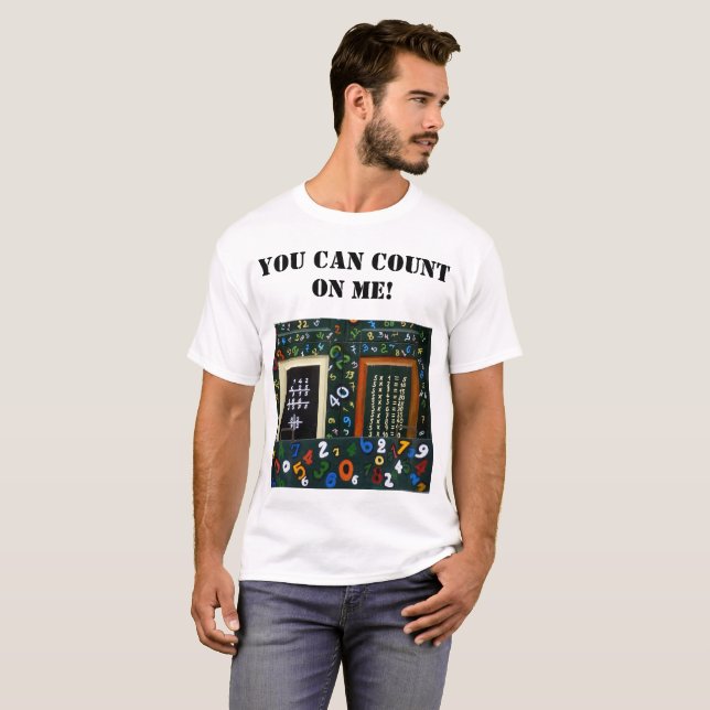 T-shirt math (Devant entier)