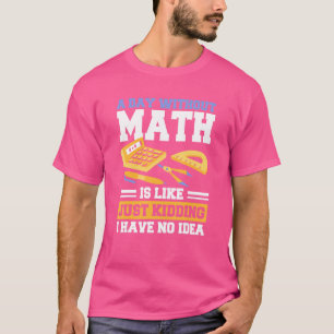 T-shirt Math Appareils Pour Math Mathématiques Geek