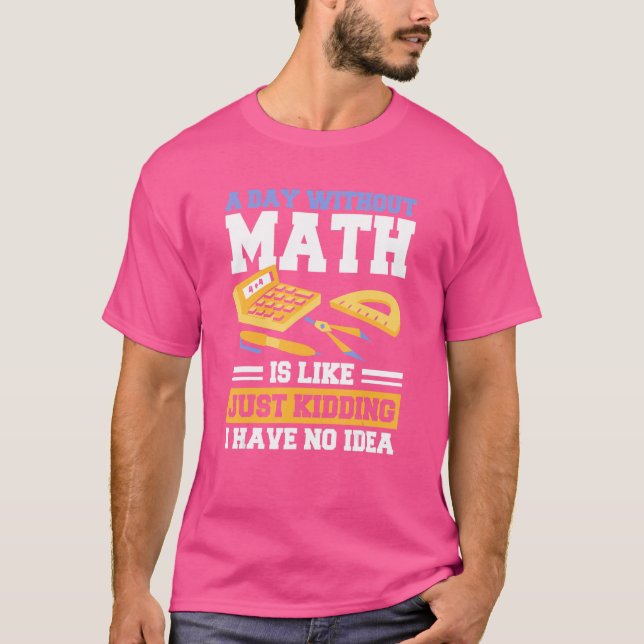 T-shirt Math Appareils Pour Math Mathématiques Geek (Devant)