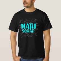 Math Chemise Math Escouade Cadeaux