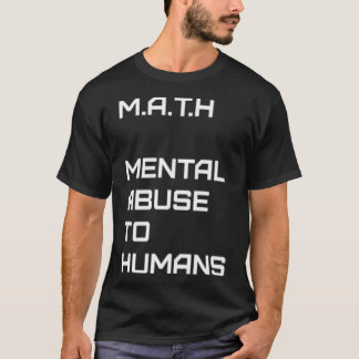 T-shirt Math cheval artsy