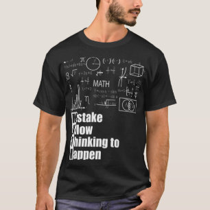 T-shirt Math cheval dit à l'académie