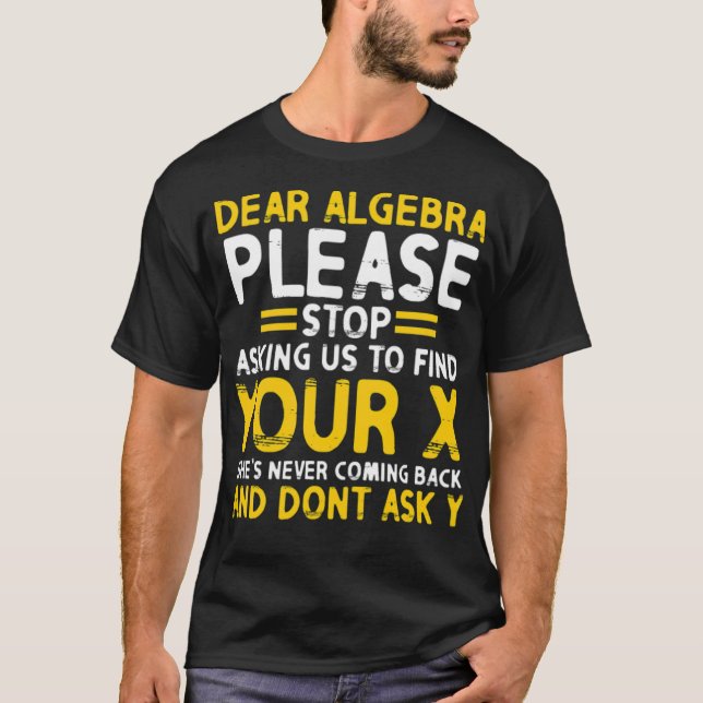 T-shirt Math dire Vêtements Drôle Awesome Math Majors doit (Devant)