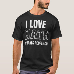 T-shirt Math École Forme Enseignement Enseignant Horsema