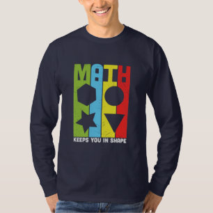 T-shirt Math Enseignant Math Math vous maintient dans la f