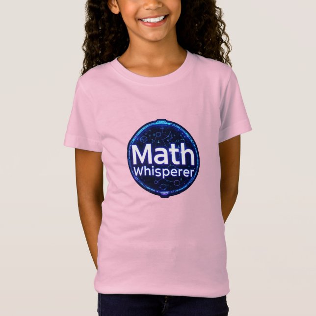 T-Shirt Math Enseignant Math Whisperer (Devant)