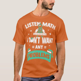 T-shirt Math Enseignant Mathématiques Cadeau