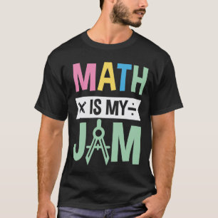 T-shirt Math est ma confiture