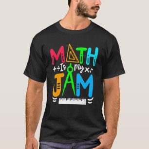 T-shirt Math est mon professeur de mathématiques de confit