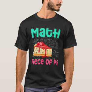 T-shirt Math Est Une Pièce De Pie Math Pi Day Enfants Étud