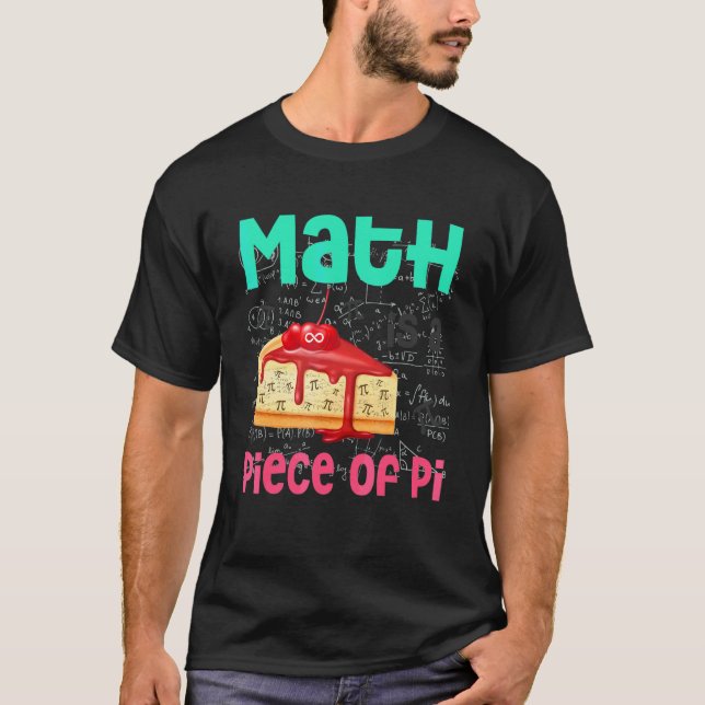 T-shirt Math Est Une Pièce De Pie Math Pi Day Enfants Étud (Devant)