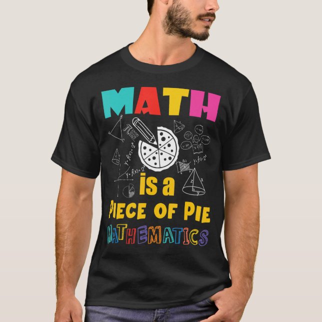 T-shirt Math Est Une Pièce De Pie Math Pi Day Kids (Devant)