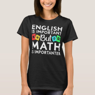 T-shirt Math Étudiant Pun Mathématiques Amateurs Science N