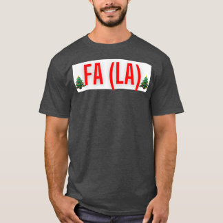 T-shirt Math Fa La La Christmas