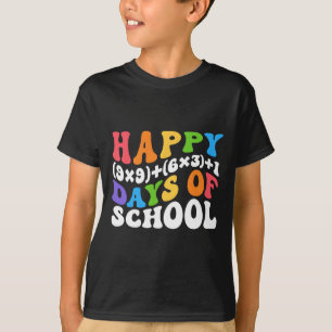 T-shirt Math Formula 100 Jours D'École Drôle Enseignant Ma