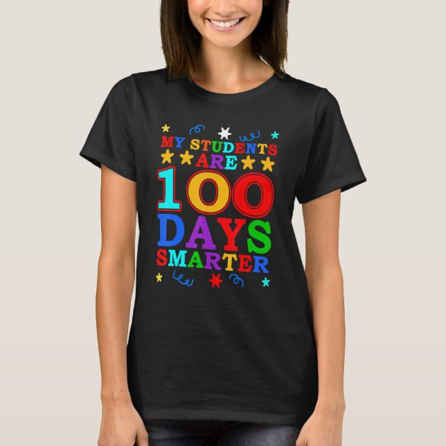 T-shirt Math Formula Heureux 100 Jours D'École 100E Jour T (Devant)