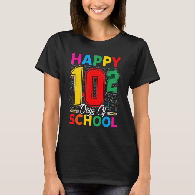 T-shirt Math Formula Math Lover 100 Jours D'École 100 Jour (Devant)