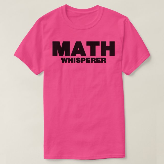 T-shirt Math Funny Gif Math Lover (Design devant)