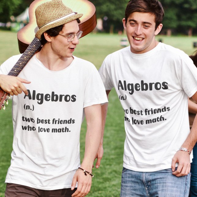 T-shirt Math Funny Meilleurs amis (Créateur téléchargé)