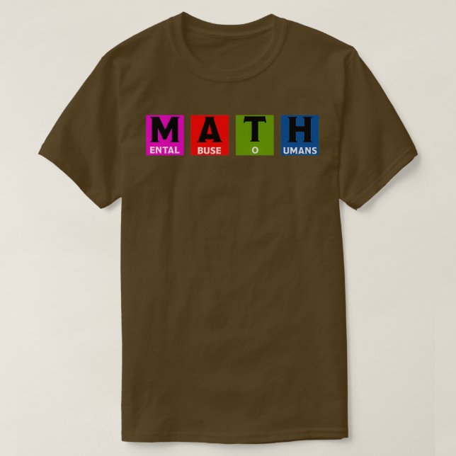 T-shirt Math Haters Cours Math Cadeaux Pour Garçons Et Fil (Design devant)