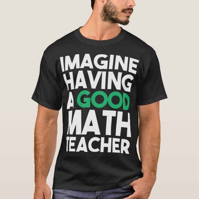 T-shirt MATH HATERS ÉTUDIANTS FUNNY CADEAU BON dessin anim (Devant)