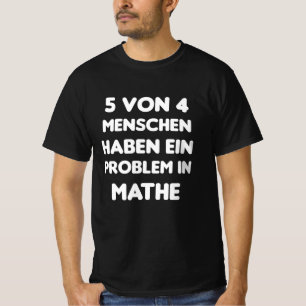 T-shirt Math Humain Drôle Math Problème Math Drôle Drôle D