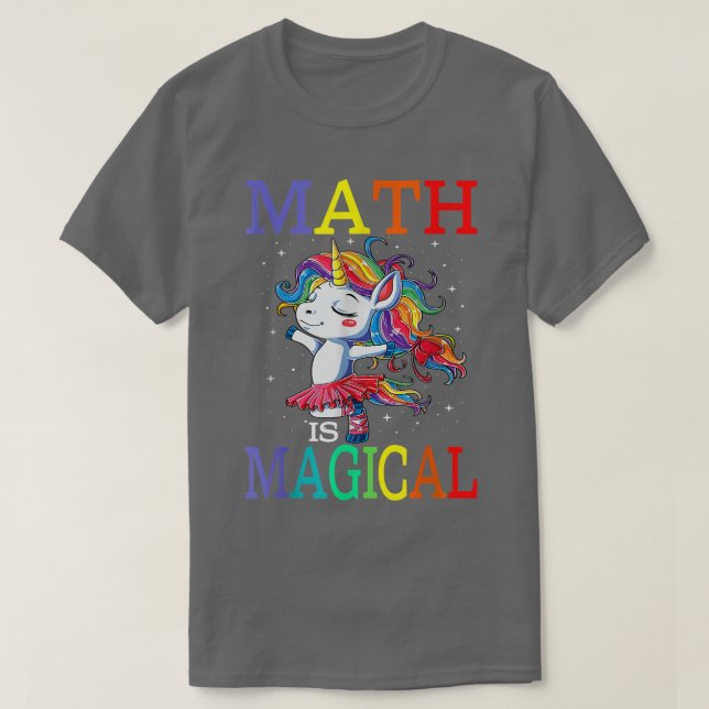 T-shirt Math Is  (Design devant)