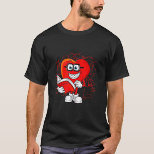 T-shirt Math Is My Love Heart Shape Mathematics Enseignant