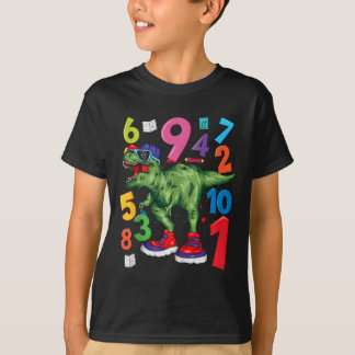 T-shirt Math Jour Numéro Robe fantaisie Idée Pour Enfants