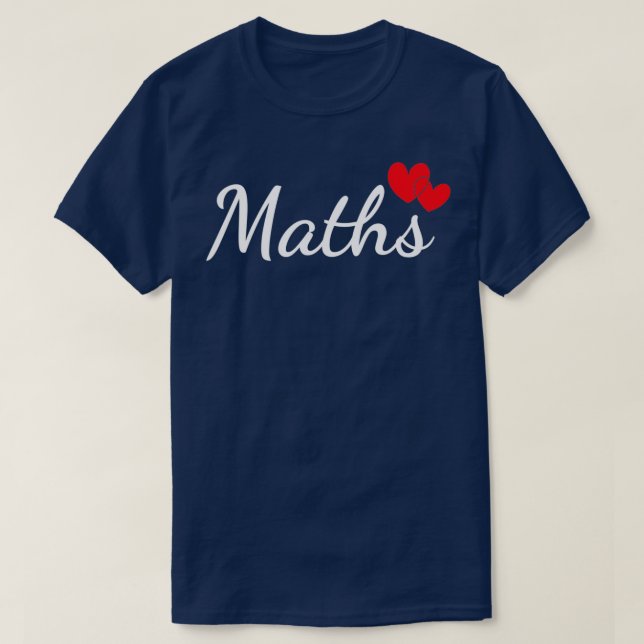 T-shirt Math Love (Design devant)