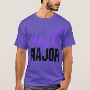 T-SHIRT MATH MAJOR