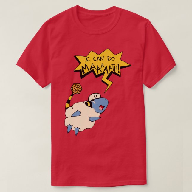 T-shirt Math Mareep (Design devant)