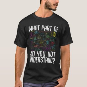 T-shirt Math Mathematics Quelle partie de ne pas avoir sou