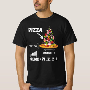 T-shirt Math Nerd Pizza Amateurs de volume Formule Geek Ma