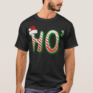 T-shirt Math Père Noël Ho gallop d'animaux