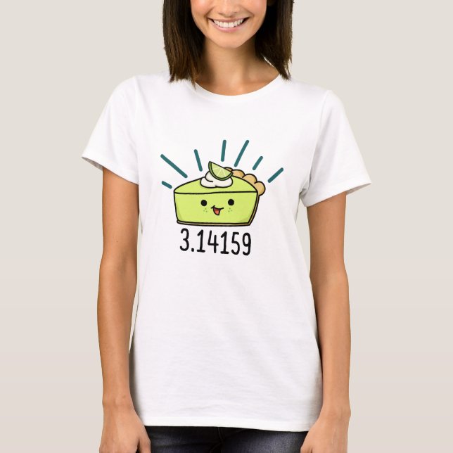 T-shirt Math Pi Nombre Funky Pie Pun (Devant)