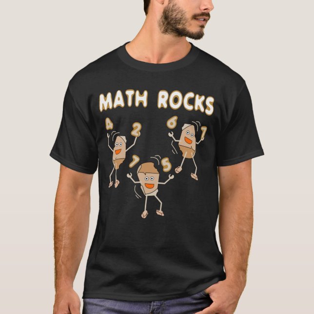 T-shirt Math Rocks (Devant)