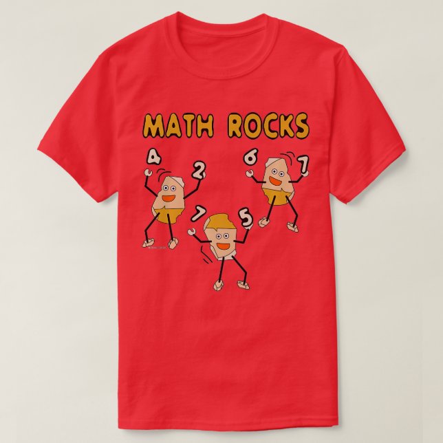 T-shirt Math Rocks (Design devant)
