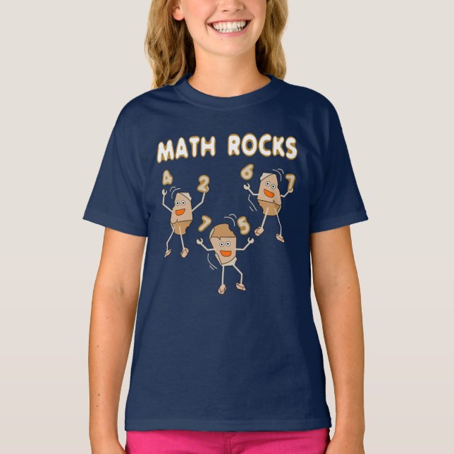 T-shirt Math Rocks (Devant)
