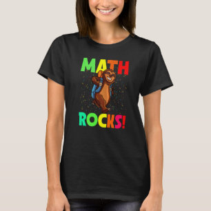 T-shirt Math Rocks Paresseux Retour À L'école