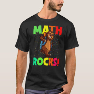 T-shirt Math Rocks Sloth Retour À L'École