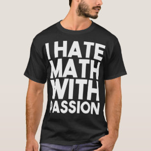 T-shirt MATH RS ÉTUDIANTS FUNNY CADEAU PASSION équitation 