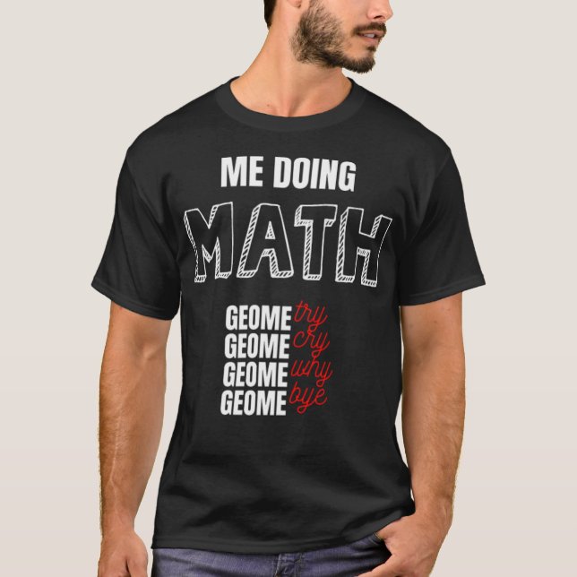 T-shirt Math School Form Education Lessons Dessin de l'ens (Devant)