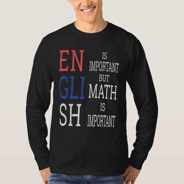 T-shirt Math Science Idée de l'enseignant Nerd Anniversair (Devant)