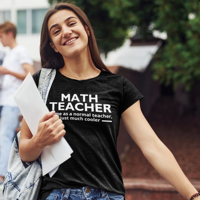 T-shirt Math Teacher Funny Math (Créateur téléchargé)