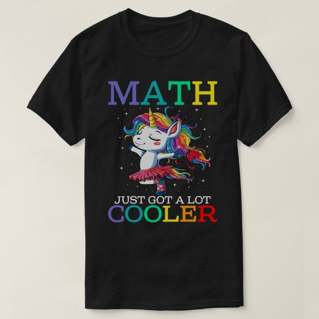 T-shirt MATH vient d'avoir beaucoup de Glacière maternelle (Design devant)