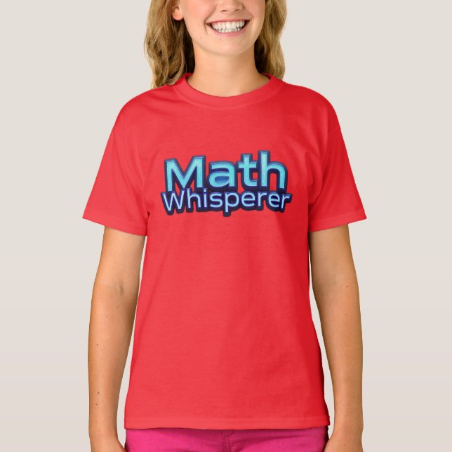 T-shirt Math Whispere (Devant)