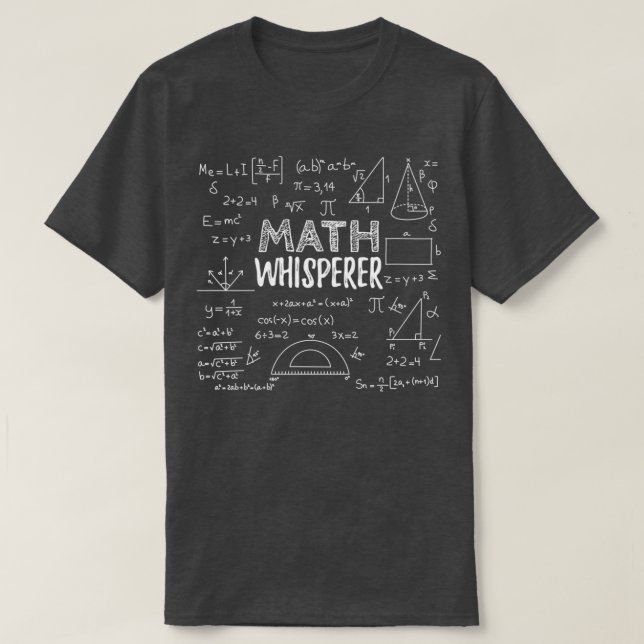 T-shirt Math Whisperer 1 (Design devant)